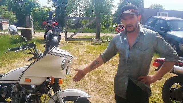 Kawasaki Kz 1000p тот самый мотоцикл терминатора!!!!!!!!!