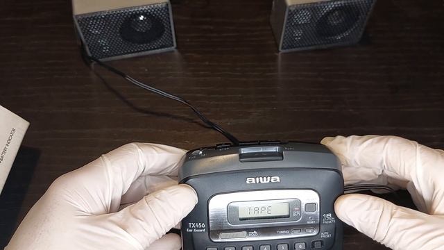 AIWA Walkman HS-TX456,Super Bass,Radio cassette player смотреть онлайн