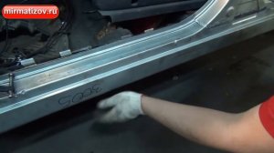 Замена порога: как это?