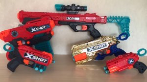 Xshot zuru  пистолеты nerf нерф