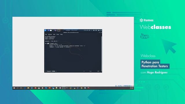WebClass “Python para Penetration Testers” смотреть онлайн