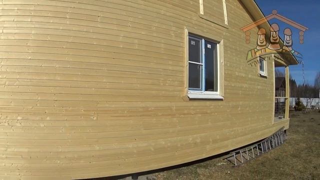 Видео отзыв о компании "Три Строителя" | Строительство одноэтажного щитового дома 7х8 метров смотреть онлайн