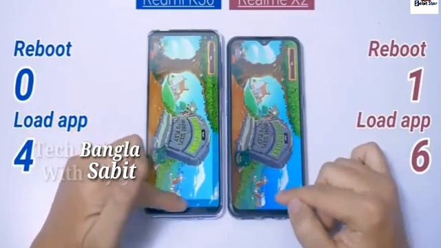 Realme X2 vs Redmi k30 Speed test | Bangla | কোনটা বেশি ভালো | Pubg Test | Sabit Star смотреть онлайн