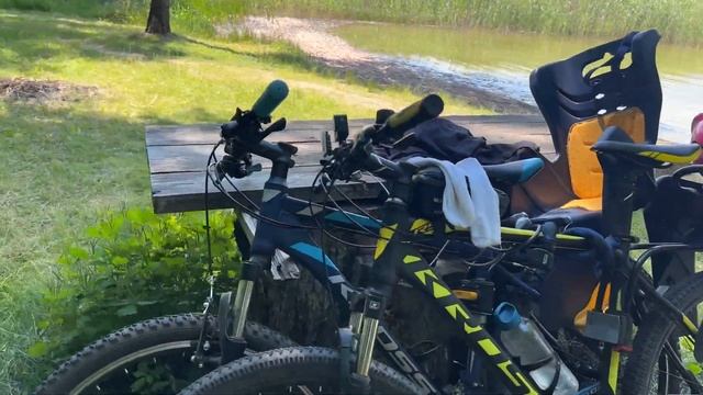 Велосипедом по Мазурским озерам. Самое крупное озеро Польши. смотреть онлайн