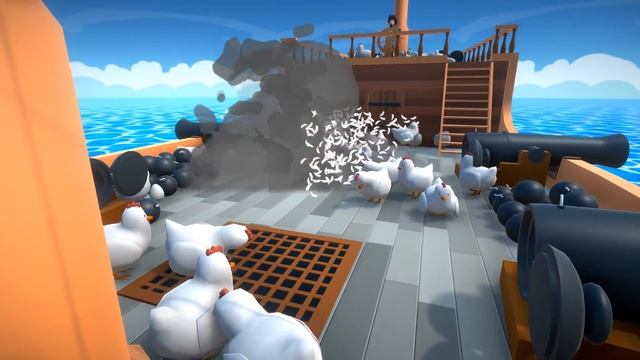 JIMMY GETS SUNK | PLAYING 'BLOW THE HEN DOWN' | INDIE GAME MADE IN UNITY смотреть онлайн