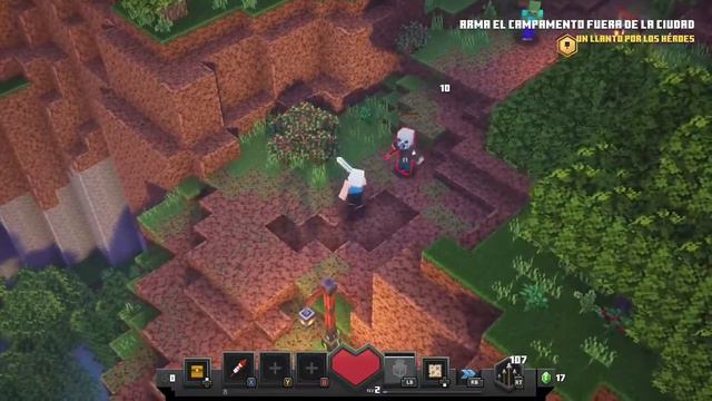 Minecraft dungeons parte 1:rescate a los aldeanos смотреть онлайн