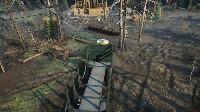 Snowrunner Прохождение - Висконсин! - #9 Павшие титаны! Возим гигантские Cеквойи! смотреть онлайн