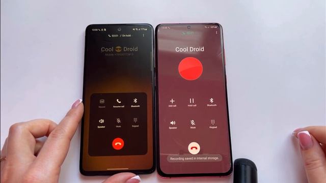 Samsung Galaxy A51 vs S20+ / Conference call & incoming & outgoing calls & boot animation смотреть онлайн