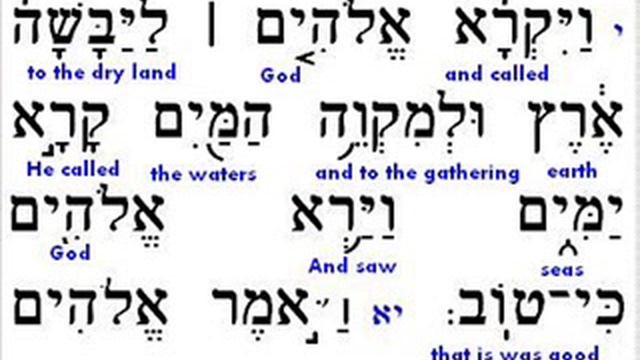 12 Torah Reading - Verbs + Gen 1:10 смотреть онлайн