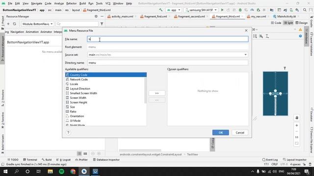 BottomNavigationView Bottom Navigation View Dan Fragment Di Aplikasi Android Studio Kotlin Tutorial смотреть онлайн