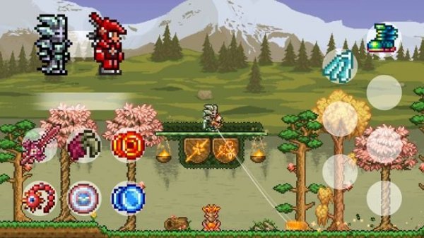 как экипировать ВОИНА в Terraria 1.4 гайд | [Terraria: Journey's End]