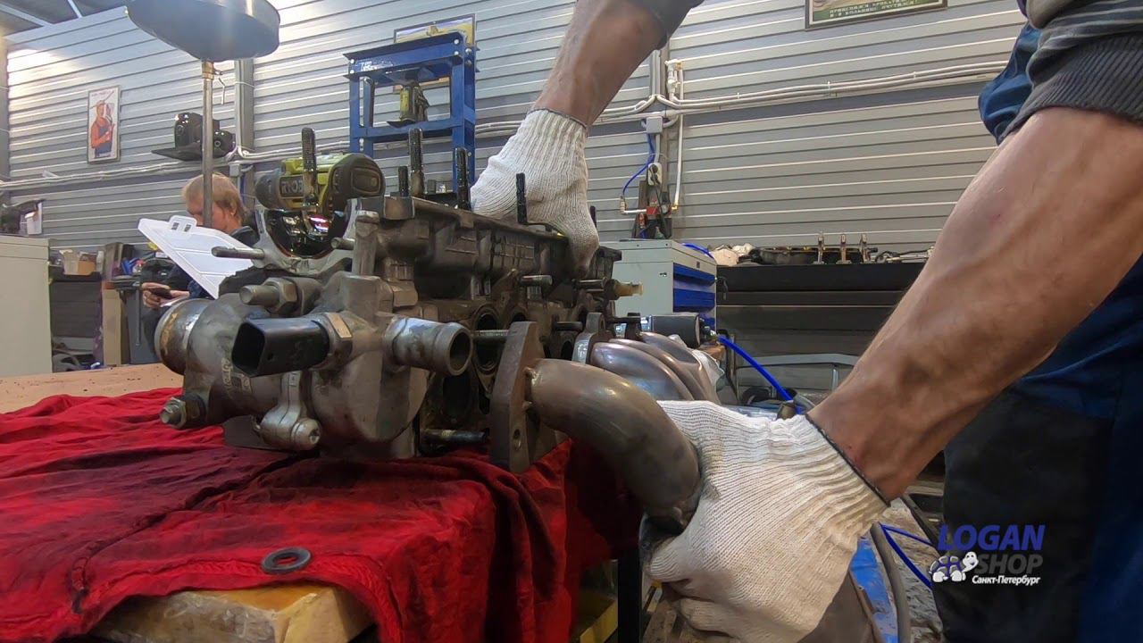 Ремонт двигателя Lada Largus смотреть онлайн