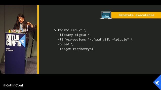 KotlinConf 2019: Bridge the Physical World: Kotlin/Native on Raspberry Pi by Qian Jin смотреть онлайн
