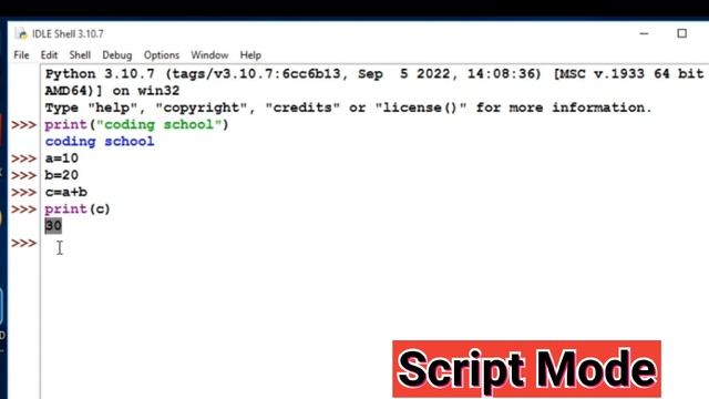 Python program executions mode | interactive mode | script Mode смотреть онлайн