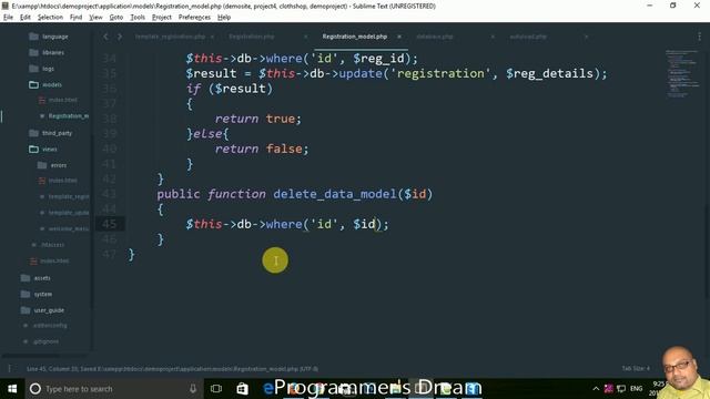How to Delete Data from database in Codeigniter. php codeigniter tutorials. смотреть онлайн