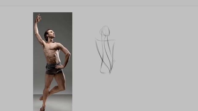 Figure Drawing No.14 (Using Andrew Loomis, Frank Reilly And Jack Hamm Methods)