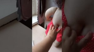 Банщик.Кукла из капрона. Ручная работа