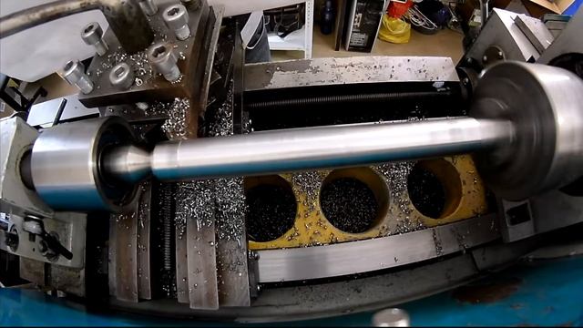 Проточка прутка-арматуры из стали РЖ смотреть онлайн