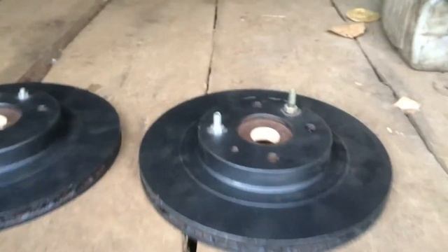 Штанга из тормозных дисков(своими руками) смотреть онлайн