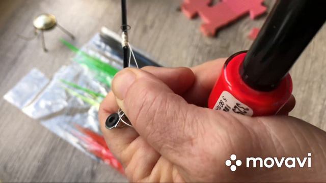 Боковой кивок на летнюю удочку! Делается очень просто!!! смотреть онлайн