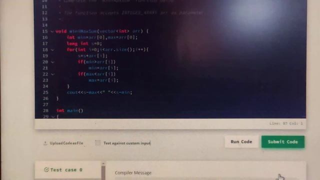 Mini - Max Sum || Hackerrank смотреть онлайн