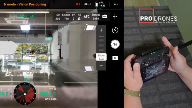 DJI Mavic 3 Enterprise Remote Interface -Part 2