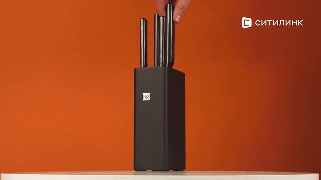Обзор набора кухонных ножей Xiaomi HuoHou 5-pcs Non-Stick Kitchenl Knives Set | Ситилинк смотреть онлайн