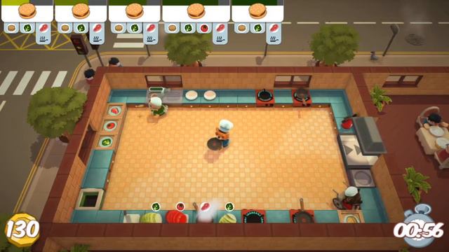 Let's Play - Overcooked (Level 1-3 to 2-3) смотреть онлайн