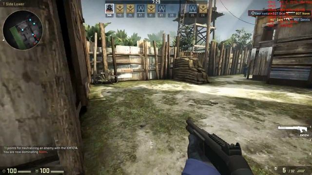 Counter Strike: Global Offensive gameplay on DELL Inspiron 5558 смотреть онлайн