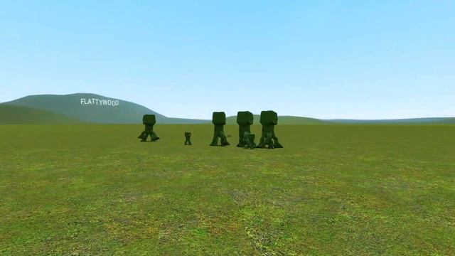 REALISTIC MINECRAFT CREEPER VS TREVOR HENDERSON | Garry's Mod Sandbox смотреть онлайн