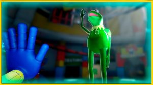Поппи Плейтайм МОД КЕРМИТ зеленый лягушонок - прохождение игры мультик Хагги Ваги Poppy Playtime.