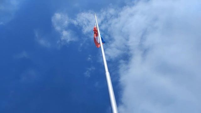 Поднятие флага России над Верх-Тулой смотреть онлайн