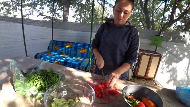Живём в доме на даче... Судак на углях готовим первый раз!!! смотреть онлайн