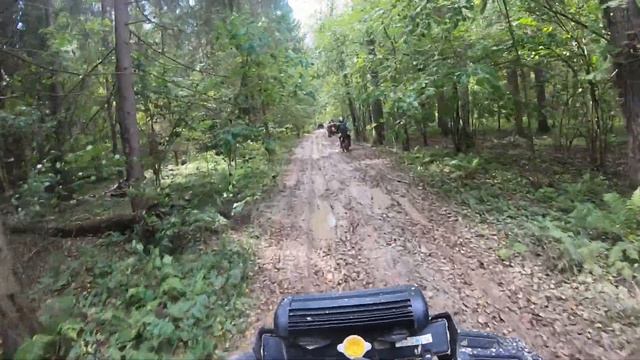 Непотопляемый Yamaha Grizzly и кроссовый мотоцикл | Покатушки на квадроциклах смотреть онлайн