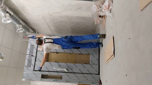 Монтаж ротационной печи Forni Fiorini ROTOR EL Rotor Oven смотреть онлайн