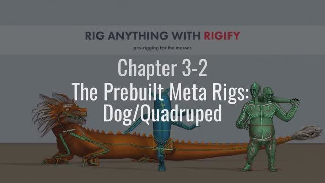 [Blender 2.82.9] Rig ANYTHING with Rigify #3.2 - Prebuilt Meta Rigs (Dog). смотреть онлайн