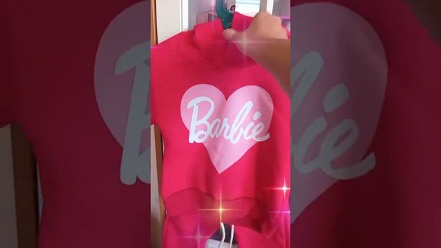 Дебел ватиран детски комплект Барби смотреть онлайн