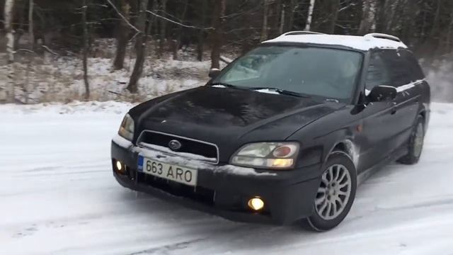 Subaru Legacy 2.0 winter смотреть онлайн