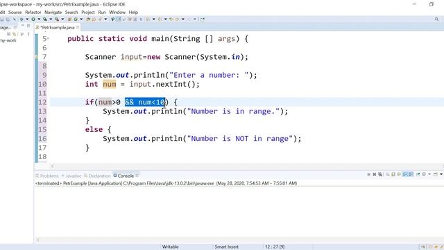 Short Circuit Evaluation when Evaluating Boolean Expressions in Java смотреть онлайн