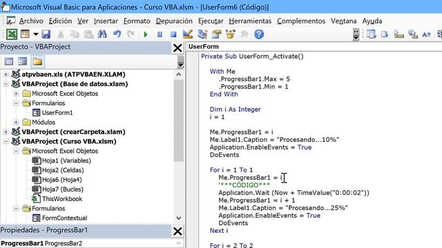 Excel VBA ProgressBar. Vídeo 24 смотреть онлайн