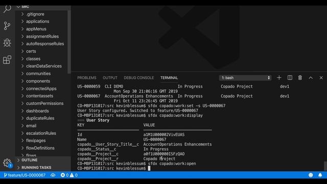 Copado Demo: Copado CLI/IDE Integration смотреть онлайн