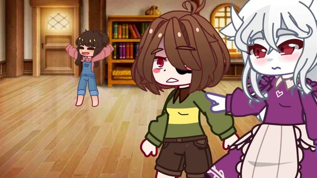 Маленькая Фриск//Little Frisk || РУС//ENG || Ft. Frisk, Undertale || No Ships