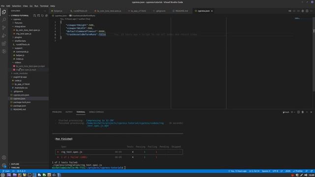 Cypress Tutorial Part 5 | Execute all tests with recording videos by bash script смотреть онлайн