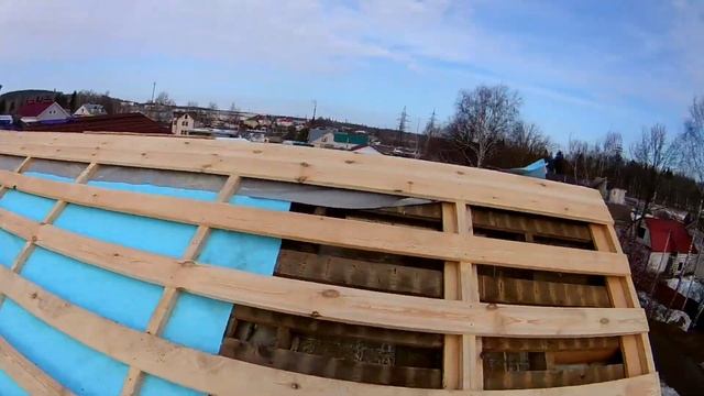 ЗАКАНЧИВАЕМ ПЕРЕДЕЛКУ КРЫШИ, МЯГКАЯ ЧЕРЕПИЦА, ШИНГЛАС, смотреть онлайн