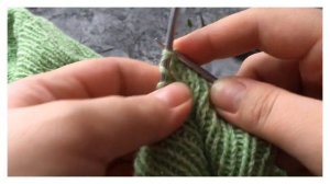 Ирландский способ ЗАКРЫТИЯ ПЕТЕЛЬ; Эластичный способ закрытия