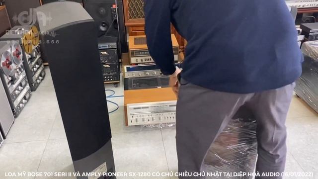 LOA MỸ BOSE 701 SERI II VÀ AMPLY PIONEER SX-1280 CÓ CHỦ CHIỀU CHỦ NHẬT DIỆP HOÀ AUDIO (16/01/2022) смотреть онлайн