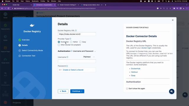 Add Docker Connector in Harness смотреть онлайн