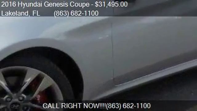 2016 Hyundai Genesis Coupe 3.8L Ultimate For Sale In Lakelan