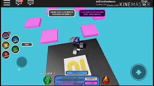 Obby ROBLOX musical electronics :v смотреть онлайн