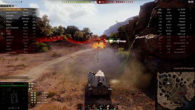 World of Tanks - Jagdpanzer Hetzer 38 (t), 10 kills 2.2k damage смотреть онлайн